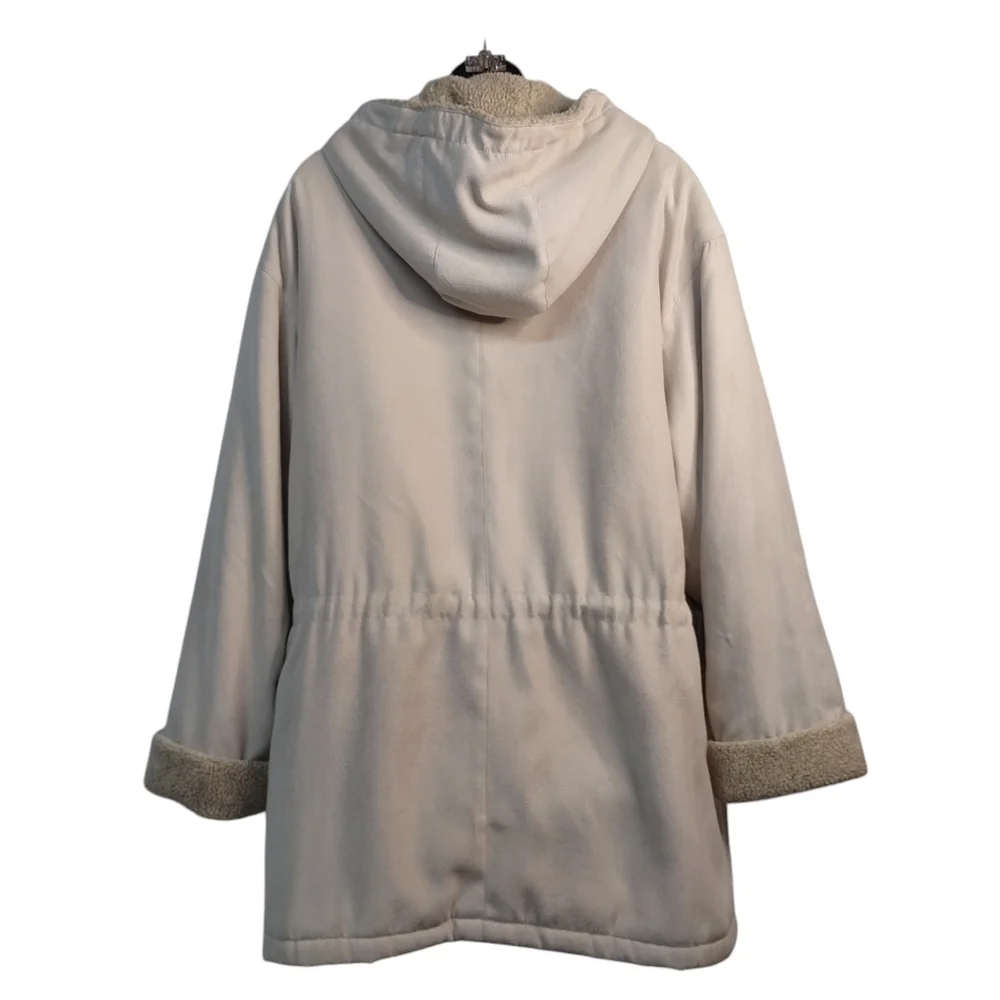Forecaster of Boston Coat Women's Beige Tan Quilted Coat Size L - Picture 2 of 10